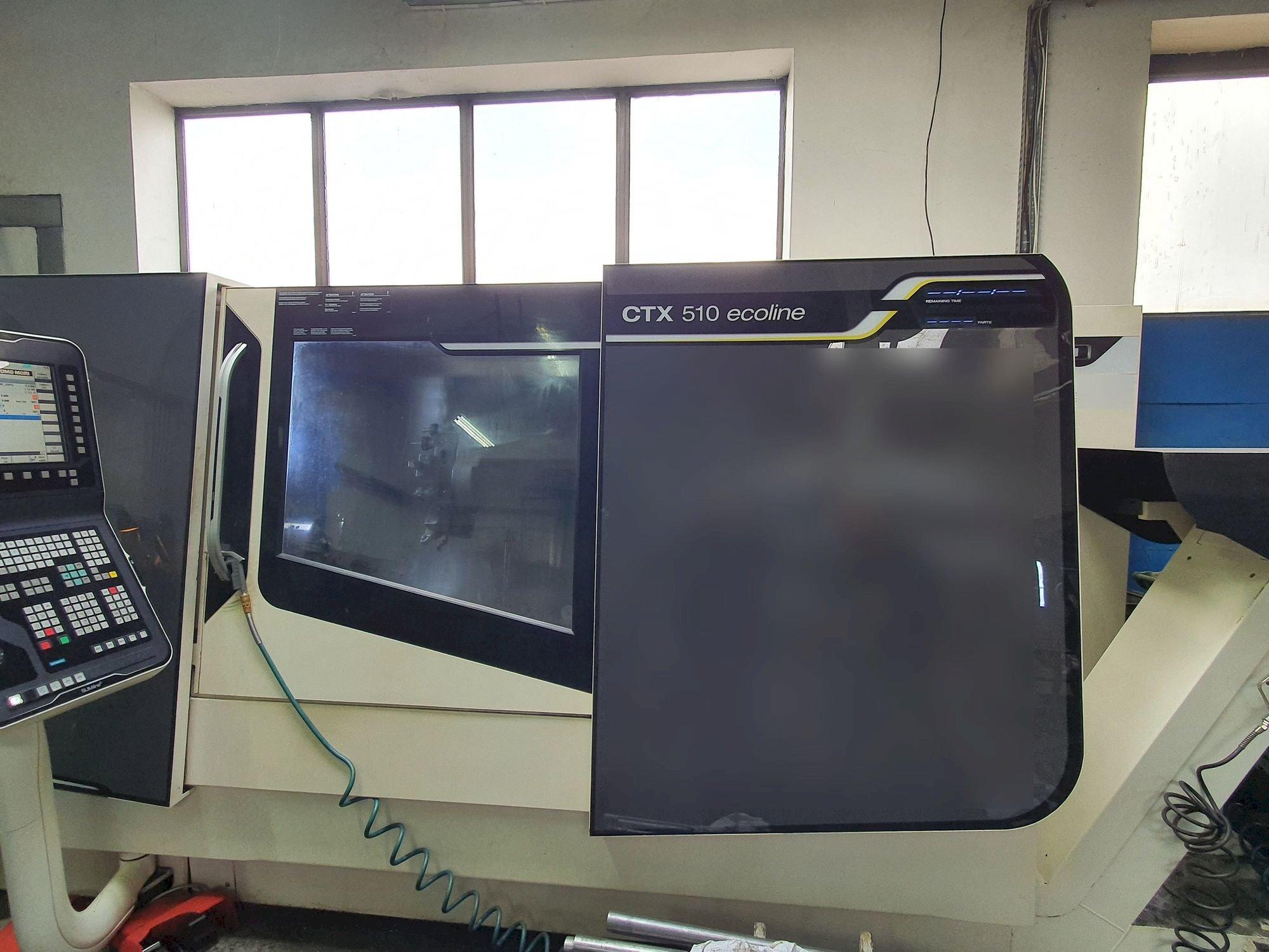 Mašīnas DMG MORI CTX 510 V3 Ecoline  pretskats