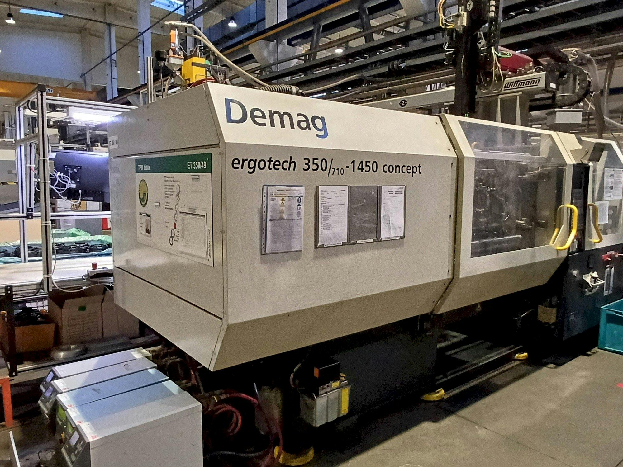 Mašīnas SUMITOMO SHI DEMAG Ergotech 350 Concept  pretskats