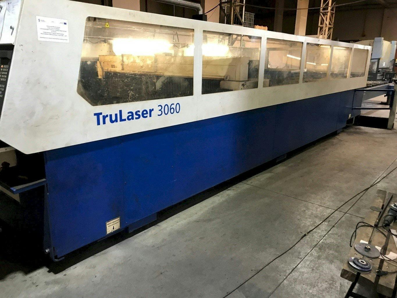 Mašīnas Trumpf Trulaser 3060  pretskats