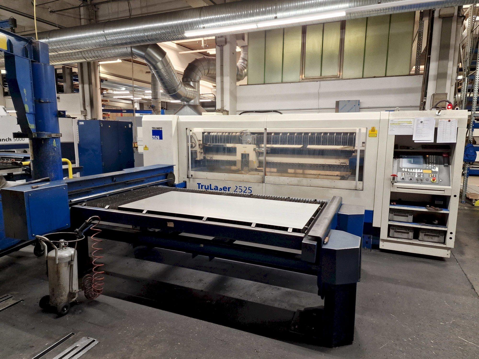 Mašīnas Trumpf TruLaser 2525 4kW  pretskats