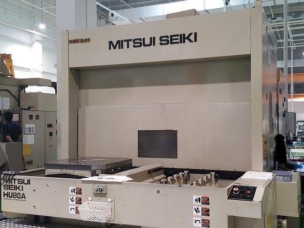 Mašīnas Mitsui Seiki HU80A  pretskats