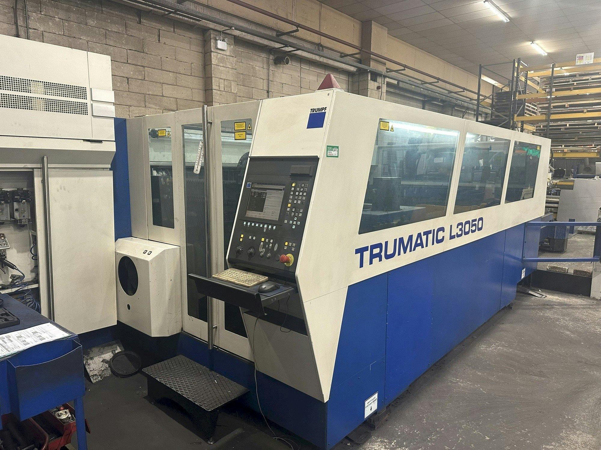 Mašīnas Trumpf Trumatic L3050  pretskats