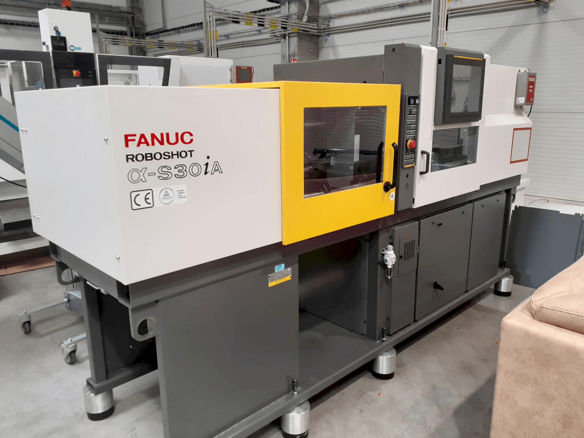 Mašīnas FANUC ROBOSHOT α-S 30iA  pretskats