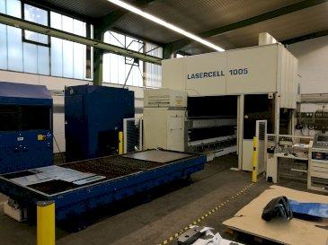 Mašīnas Trumpf Lasercell TLC 1005 skats  no kreisās puses