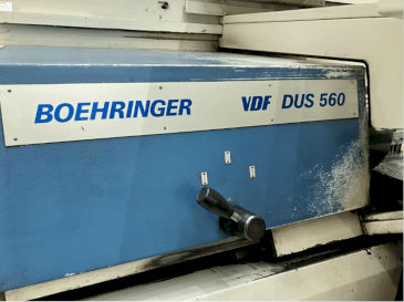 Mašīnas BOEHRINGER VDF DUS 560  pretskats