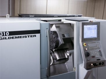 Mašīnas Gildemeister CTX 310  pretskats